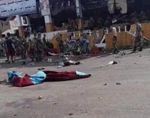 叙利亚一军事学院举行军官毕业典礼时遭无人机袭击，造成66人死亡 、约190人受伤