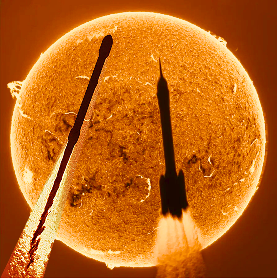 神箭与猎鹰穿日