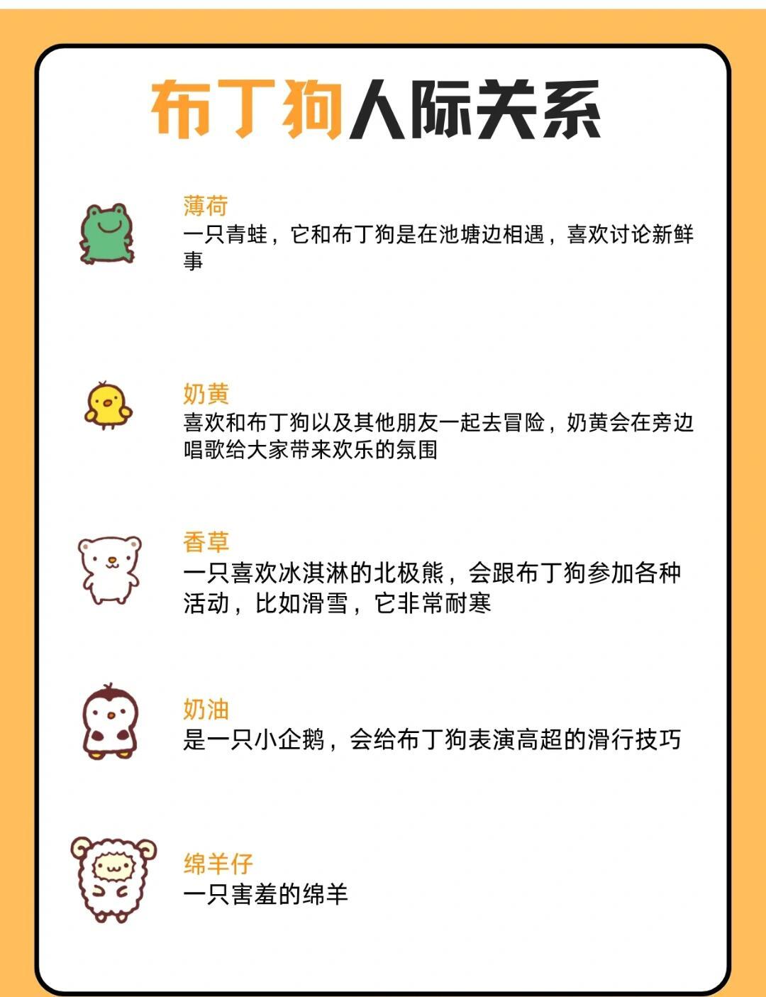 布丁狗人际关系！布丁狗30周年 ​​​