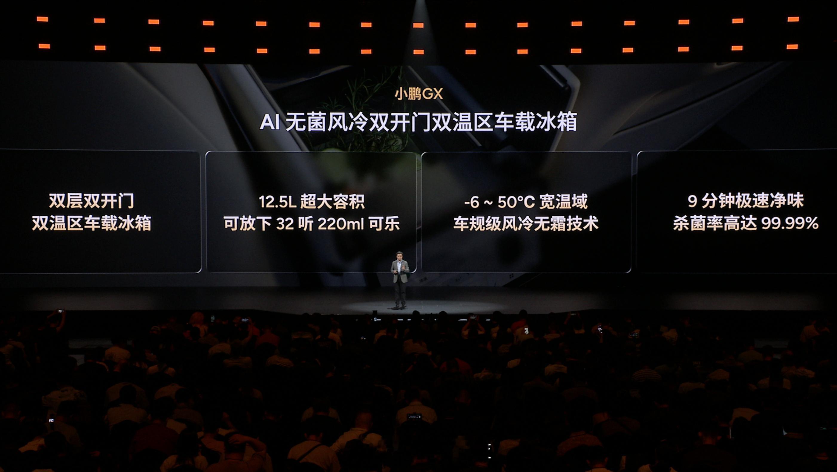 小鹏 GX 作为小鹏的全尺寸旗舰，空间上也有不少亮点：- AI 调光隐私玻璃；-