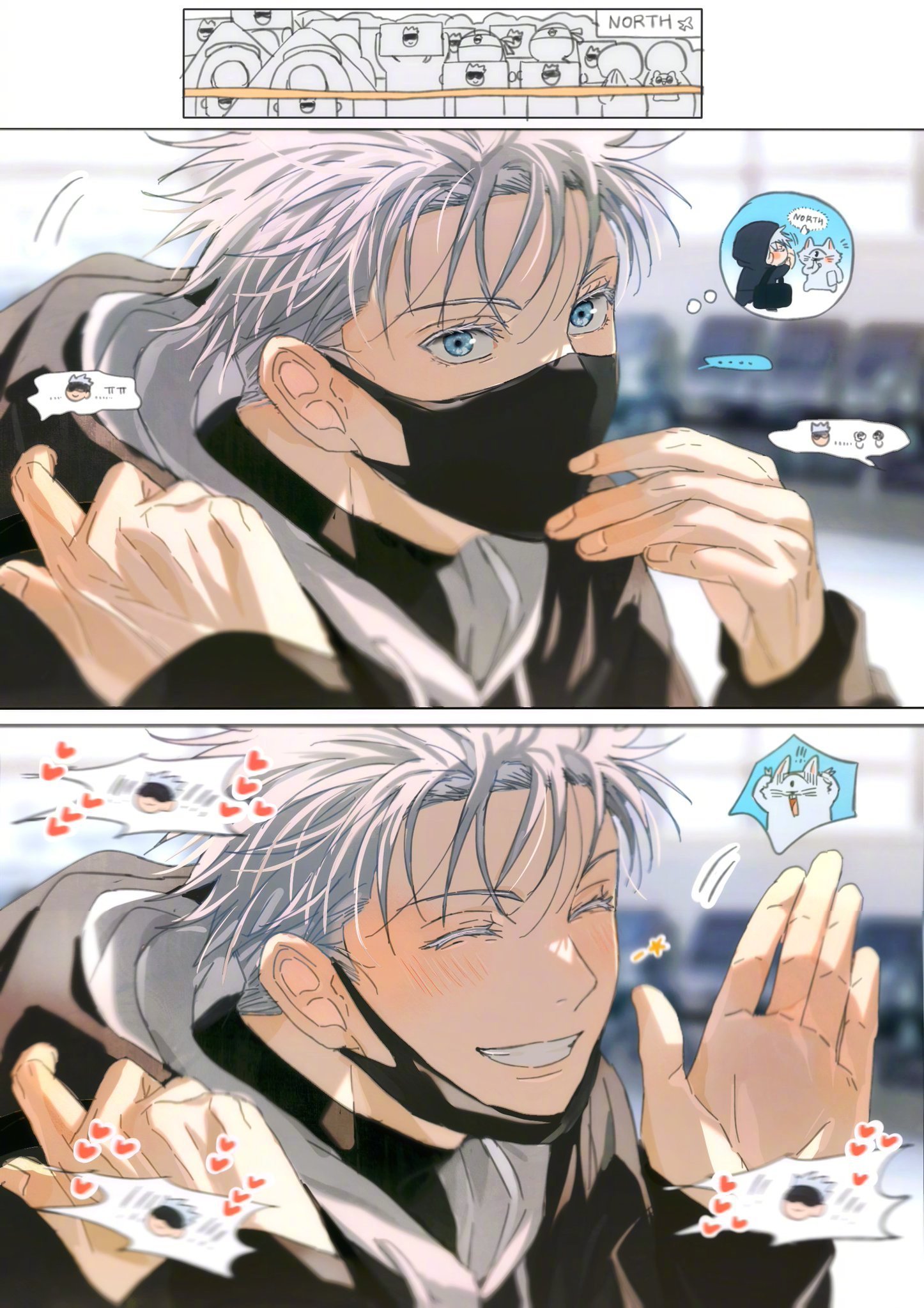 #咒术回战# 五条悟 什么男明星！！(x:dmsco1803) ​​​
