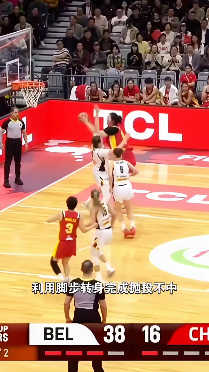 张子宇在国家队的第二场比赛，面对欧洲杯冠军比利时，她的每一次出场，都有收获：第一