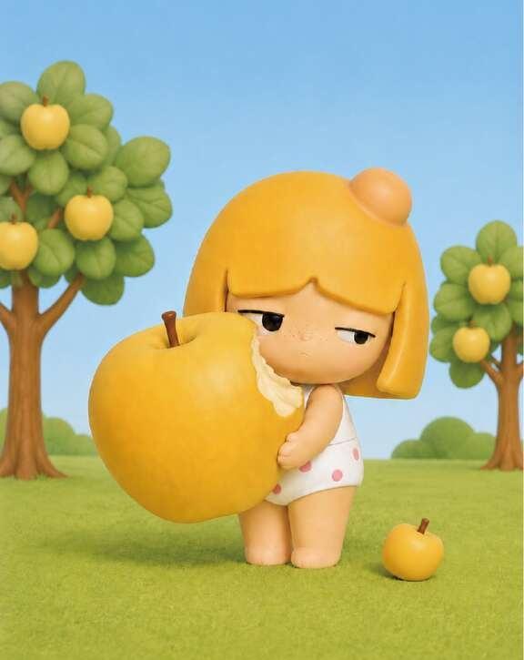 Grumpy Apple今天也逃不过苹果🍎
今天也被苹果包围啦🍎
不喜欢苹果