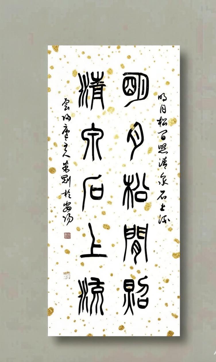 米刚篆书
