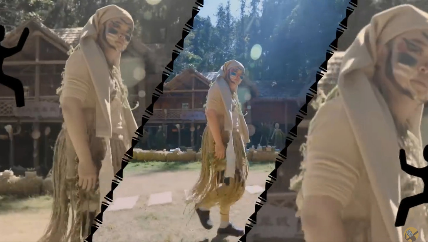 陈赫的五哈造型自带喜感buff 五哈野人团陈赫贡献新梗图 五哈野人团陈赫，一个行