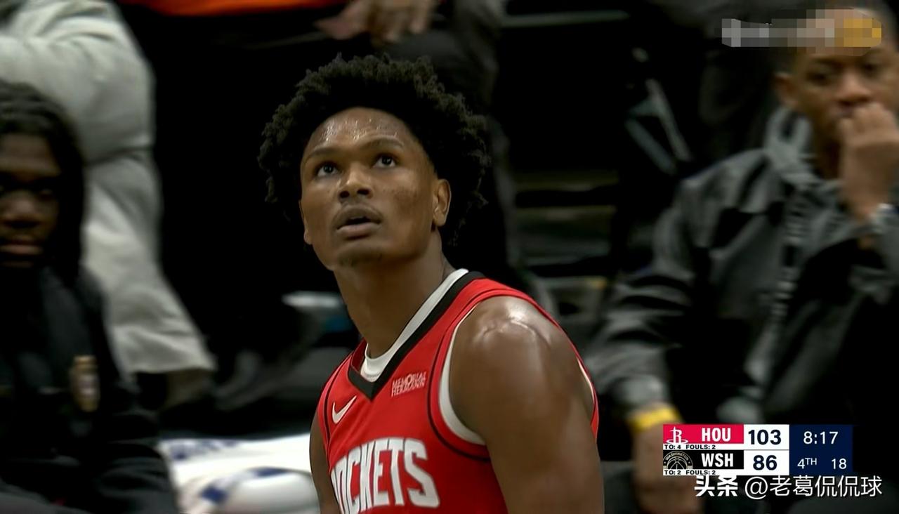 火箭球星阿门-汤普森的调整能力真是太强了！在今天火箭客场以123：118力克奇才