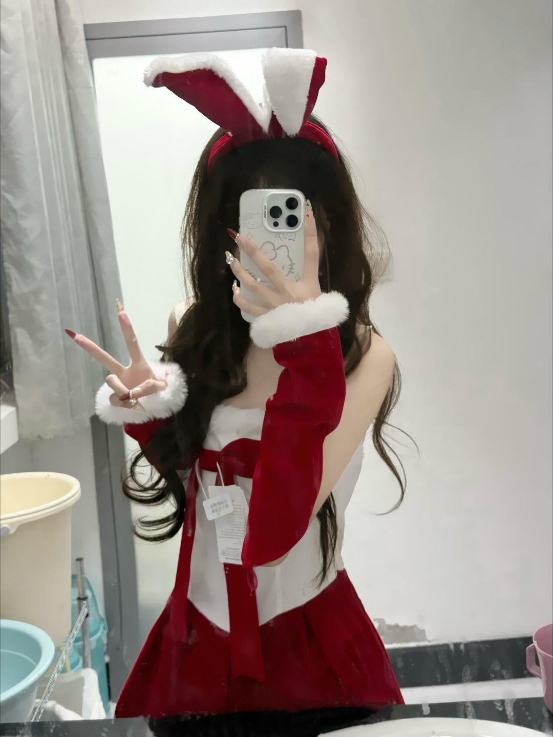 为圣诞见crush 而准备的战袍❤️ 