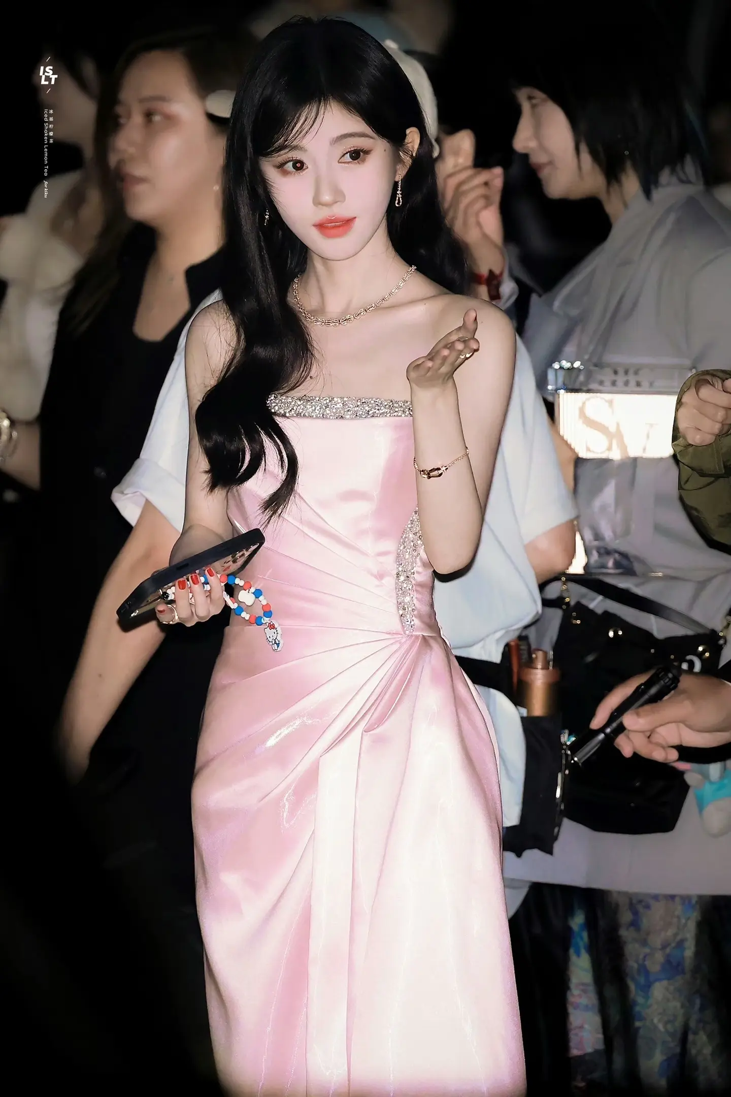 女明星。
