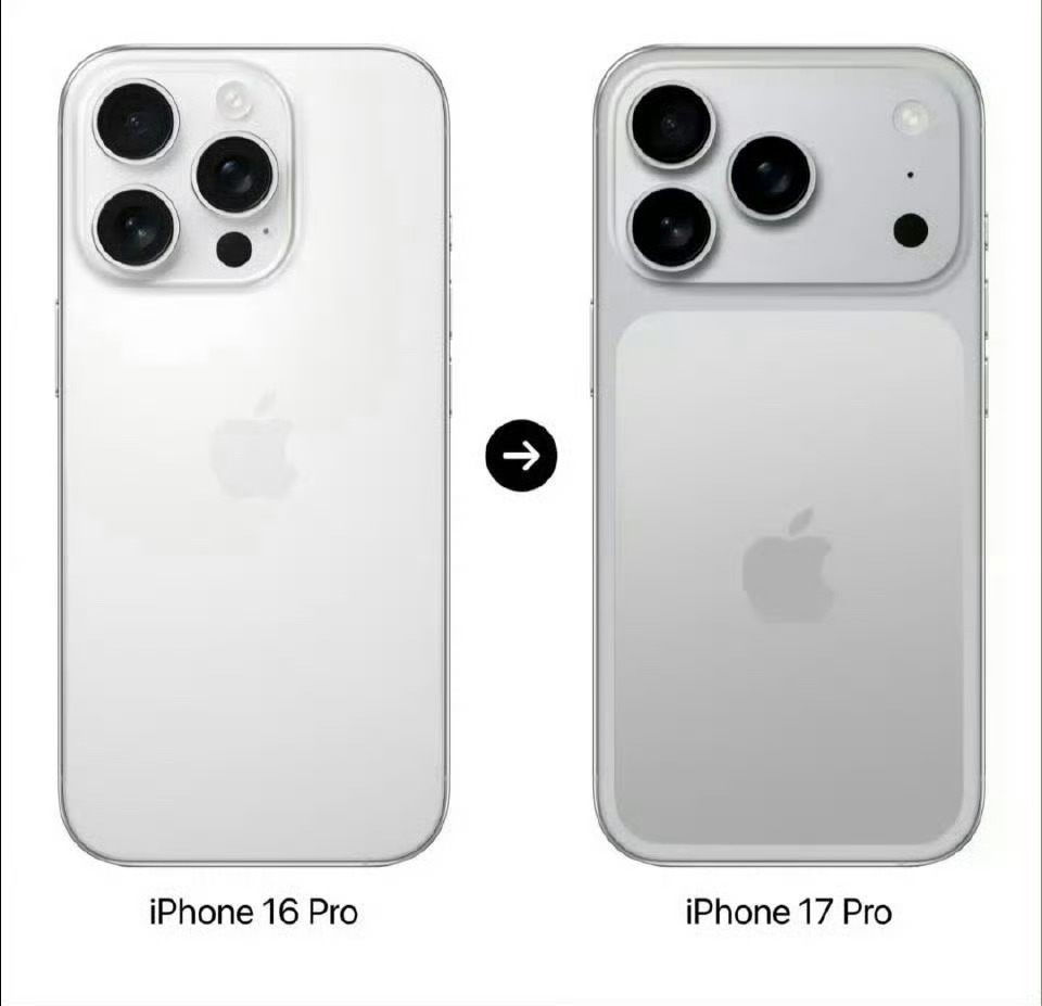 iphone17pro最新外观曝光 磁吸小尾巴估计是最大受害者[淡淡的] ​​​