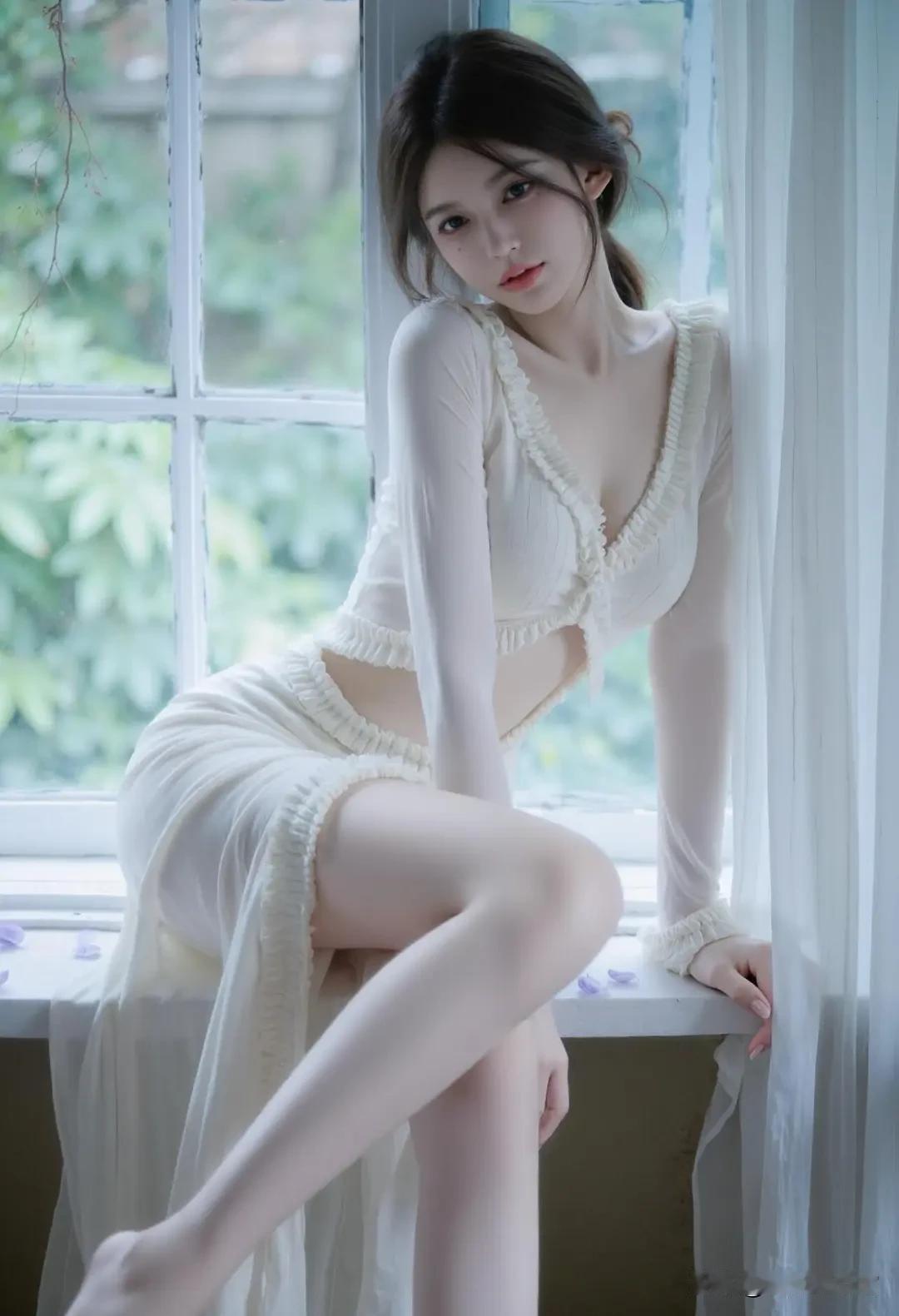 邻家少女初长成，亭亭玉立，貌美如花
