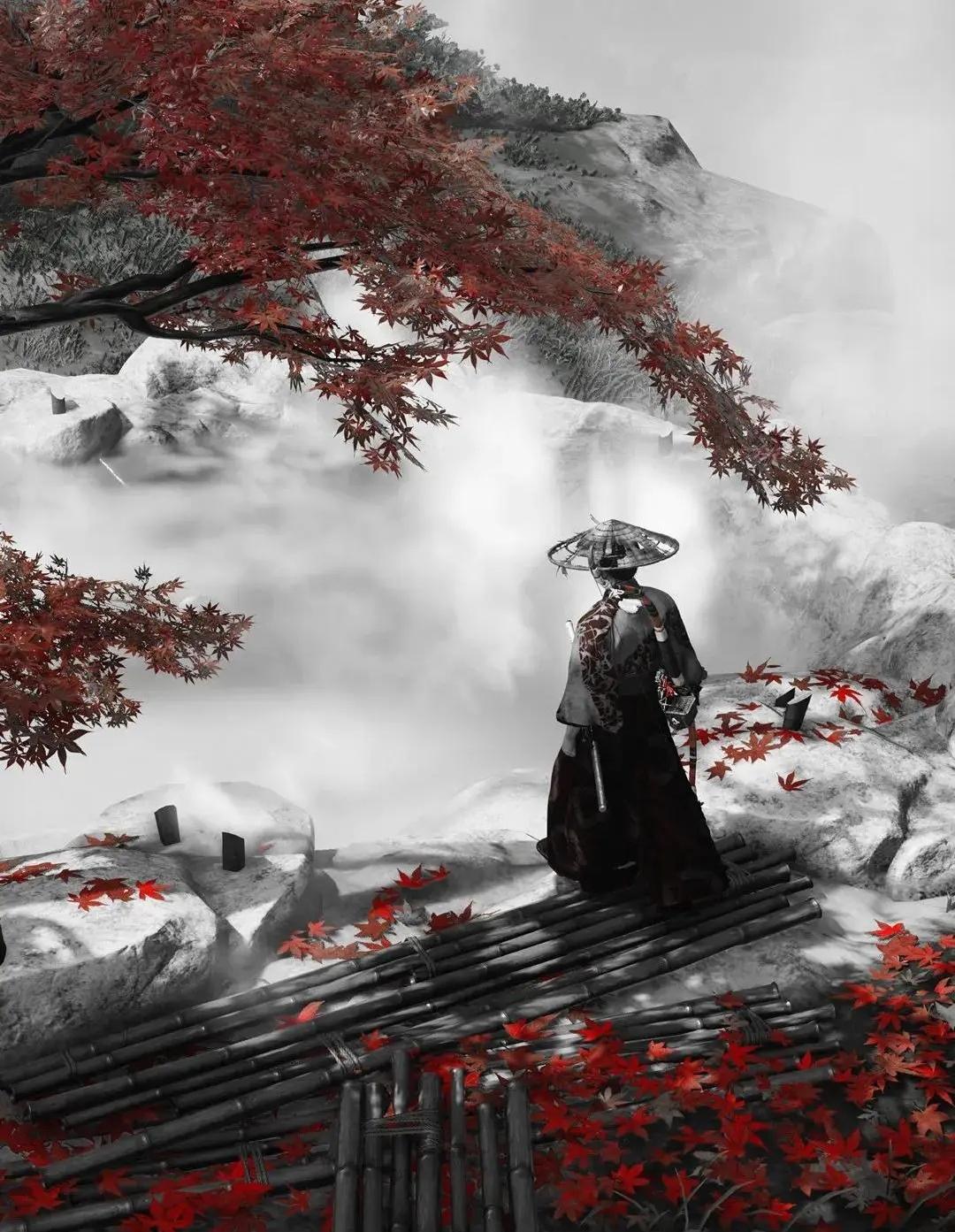 上联，孤舟浪迹天涯路，江湖剑客

下联，？？？