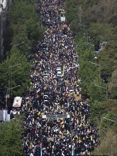 8月1日，巴勒斯坦抵抗武装哈马斯领导人，总司令伊斯梅尔·哈尼亚的葬礼在德黑兰举行