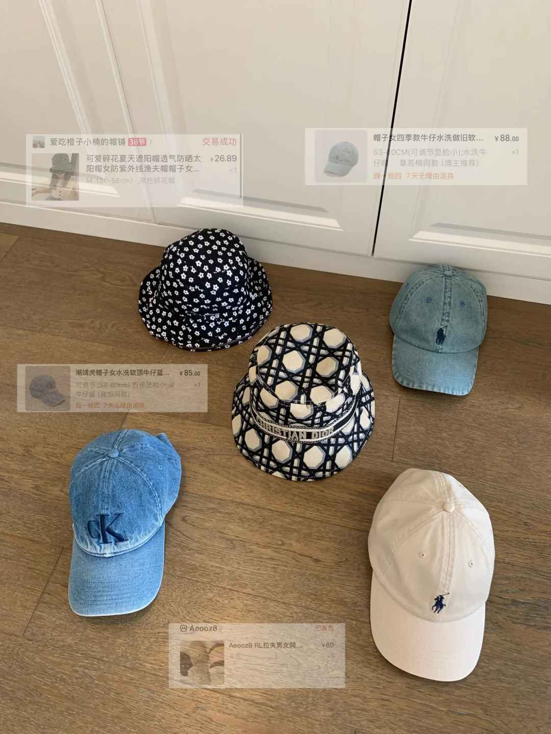 近期新入的一些帽子合集分享来啦🛍🛒/附🔗