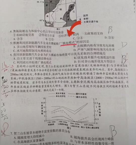 蔚来换电进入初中考题
