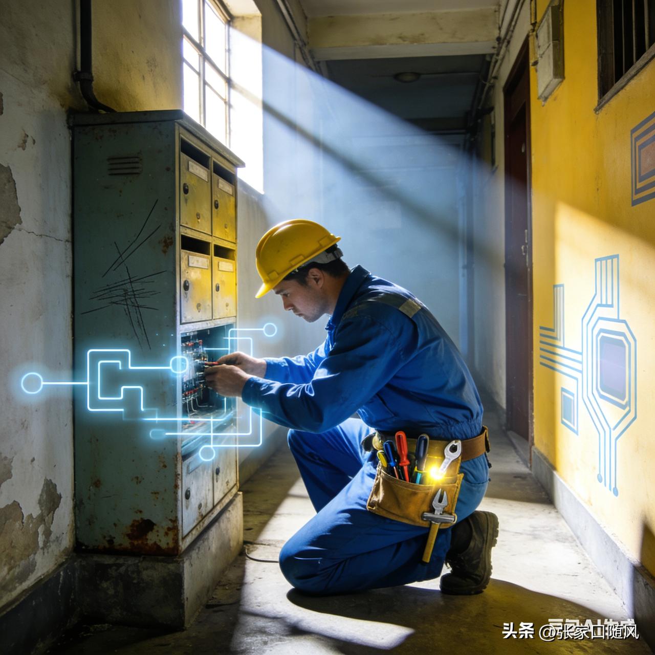 怎么说呢？说技术工人，也确实是靠技术吃饭的。

说是技工吧，门槛又不高。什么杂活