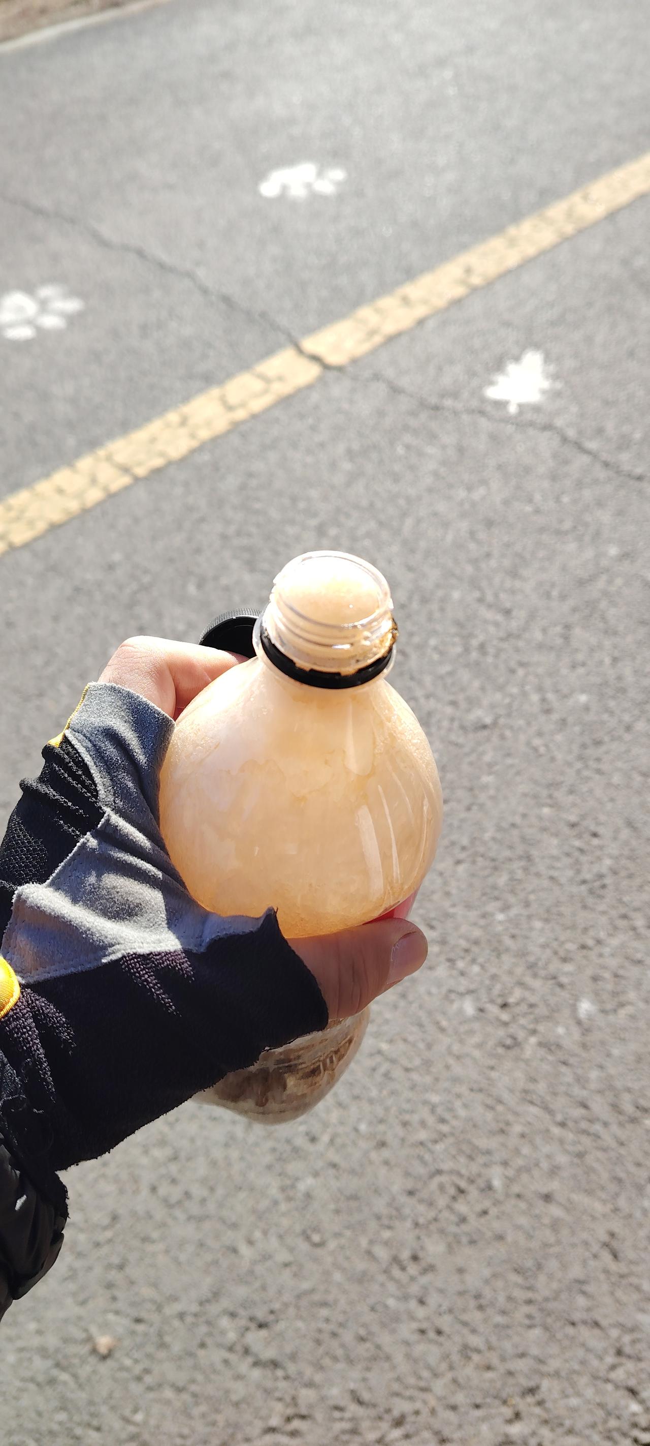 沈阳的天气，今天太冷了，冷到什么程度？出门带了一瓶可乐，不到一个小时的时间就成了