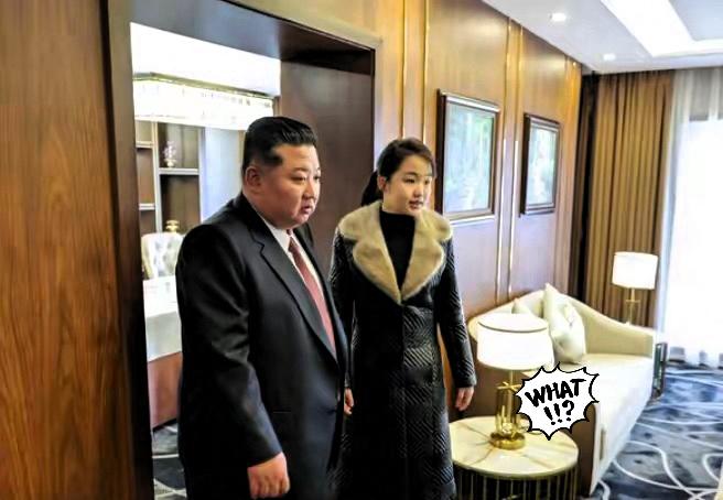 就在刚刚
金正恩宣布一个重大决定，
金珠爱现场见证。朝鲜官方媒体今天（12月23