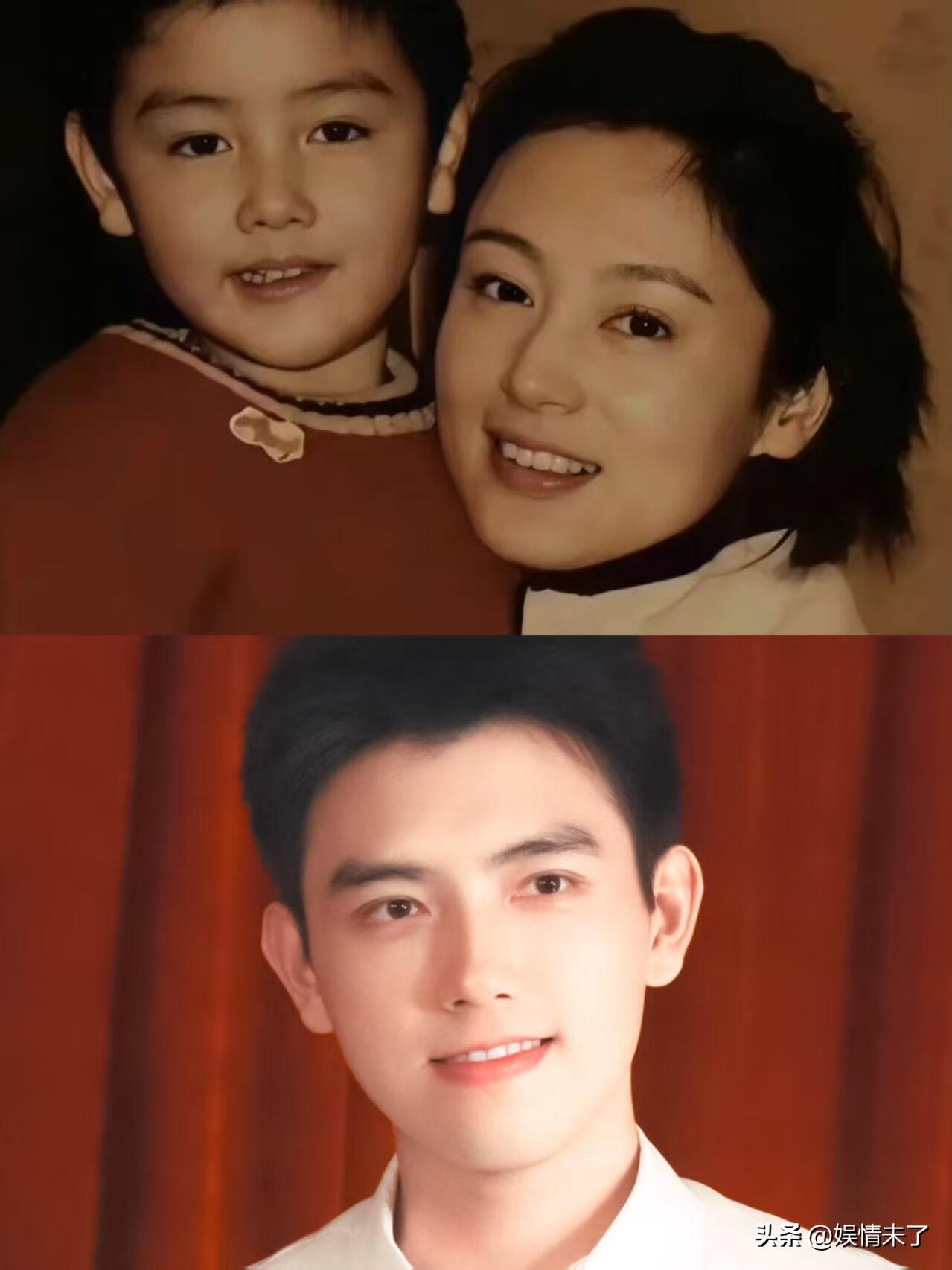 这基因也太直观了吧！
眉眼跟妈妈简直一模一样，同款眼型和小双眼皮，妥妥的标准东方