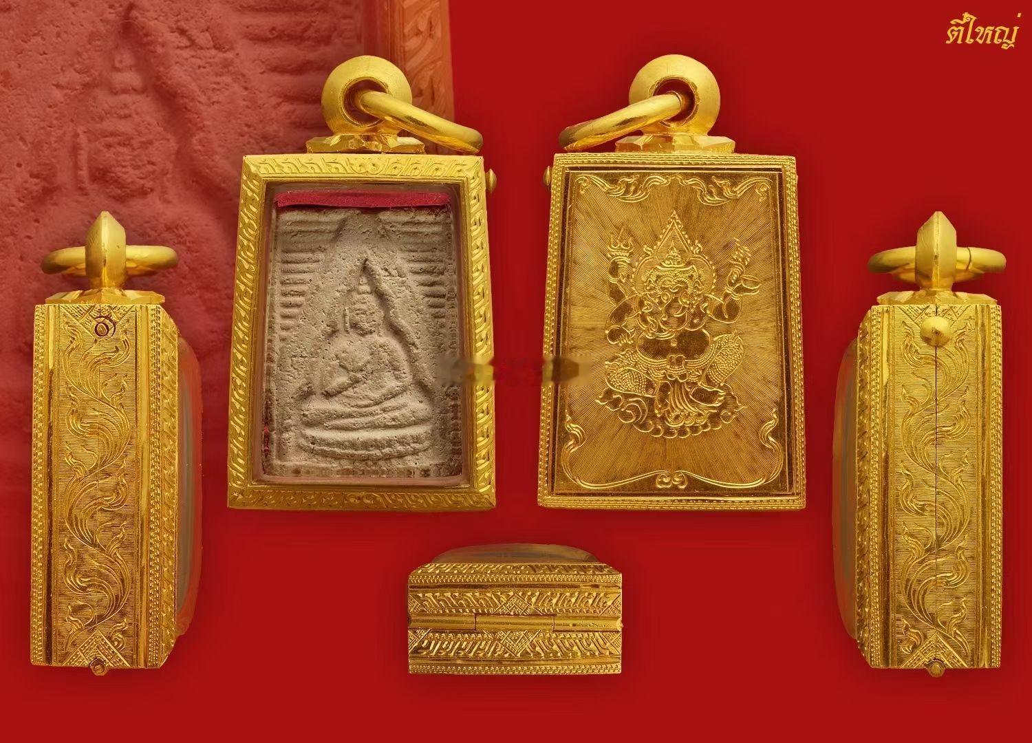 龙婆术 2427-2502 寺庙：瓦白览　　泰国法身寺宗派的创始者,其督造的前三
