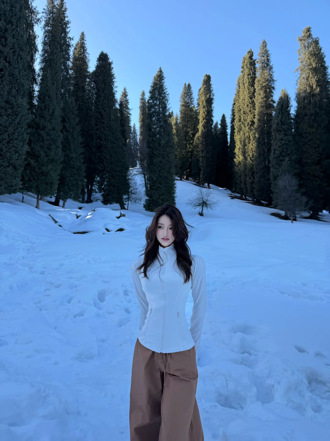 库尔德宁雪山就像在北欧