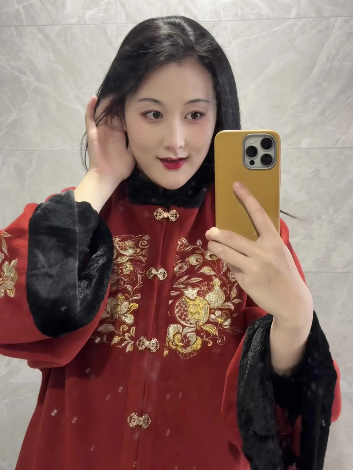 可恶 被自己美到了