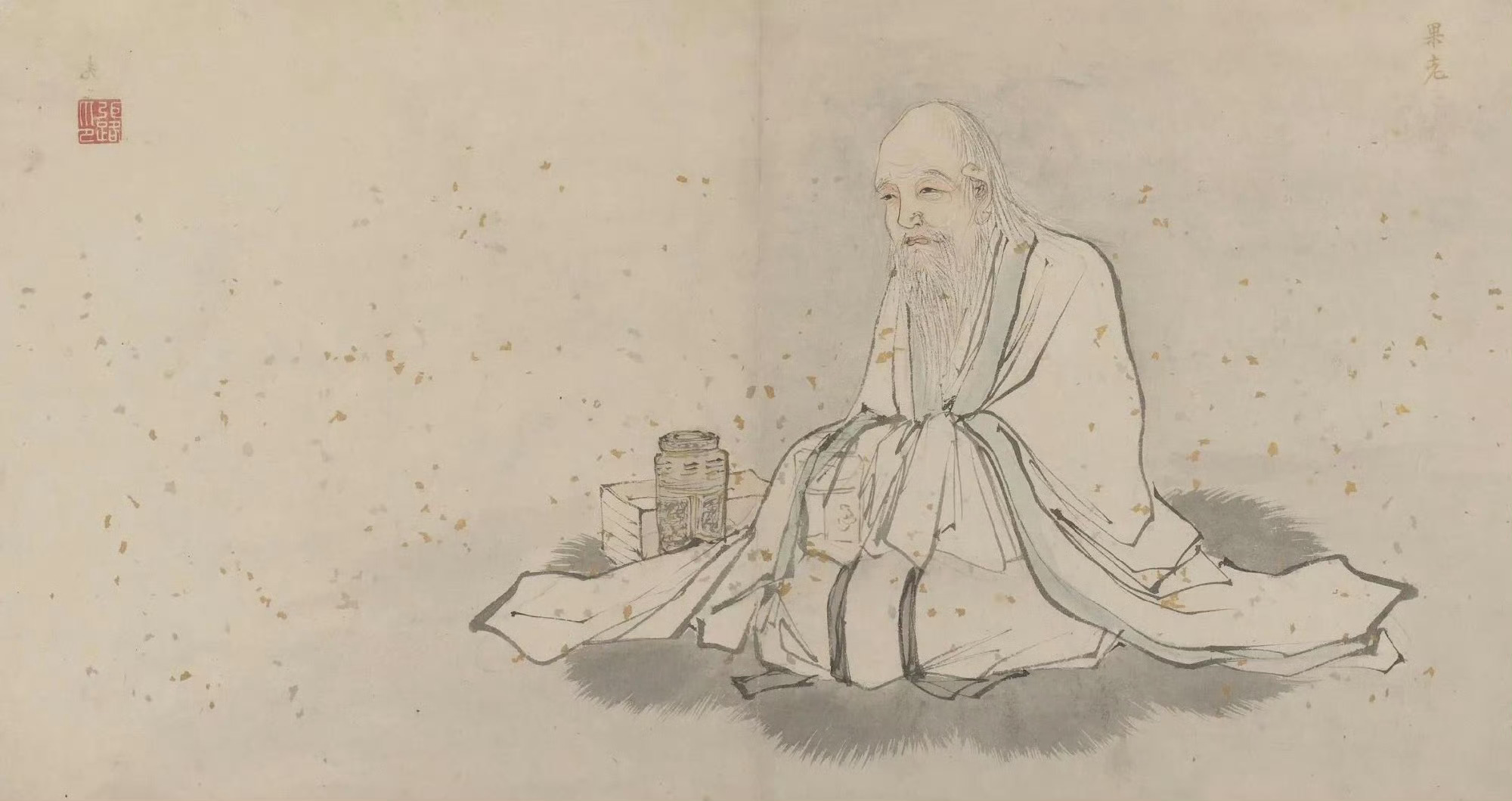 明·张路《杂画十八帧》笔墨遒劲，收放自如！张路（1464—1538）字天驰，号平