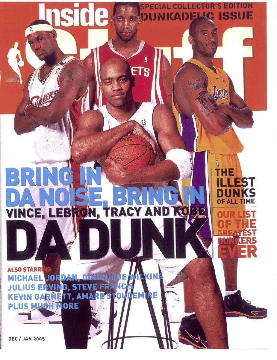 “NBA历史最强扣篮王”卡特：“联盟曾计划为我、科比、麦迪、勒布朗举办一场扣篮大