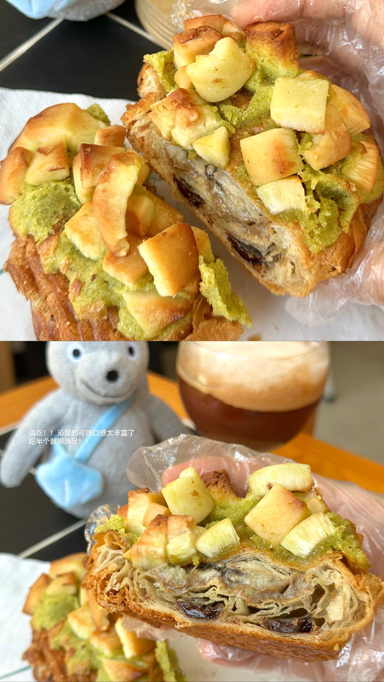 🍵：打工周记！！依然是有面包作伴的日常最近在努力清理冰箱库存，马上要出去玩一段