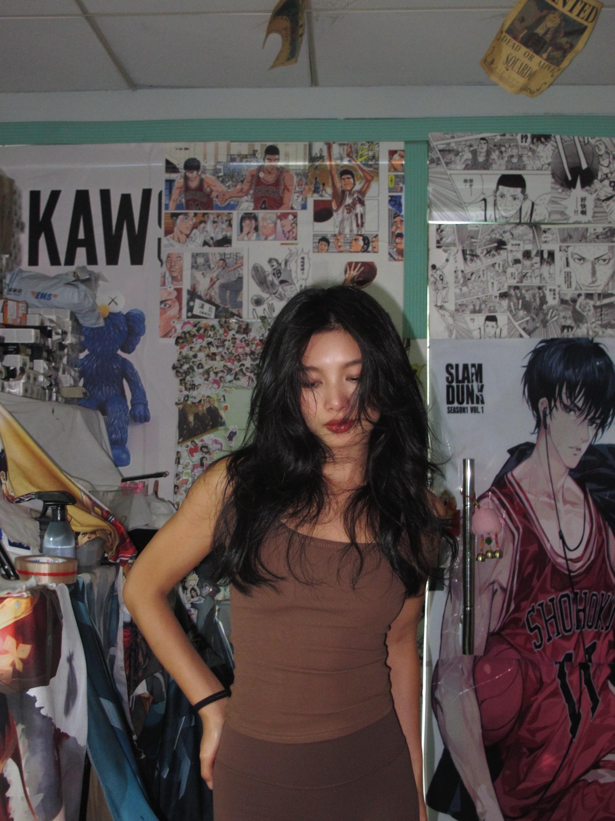 Look我的新发型。