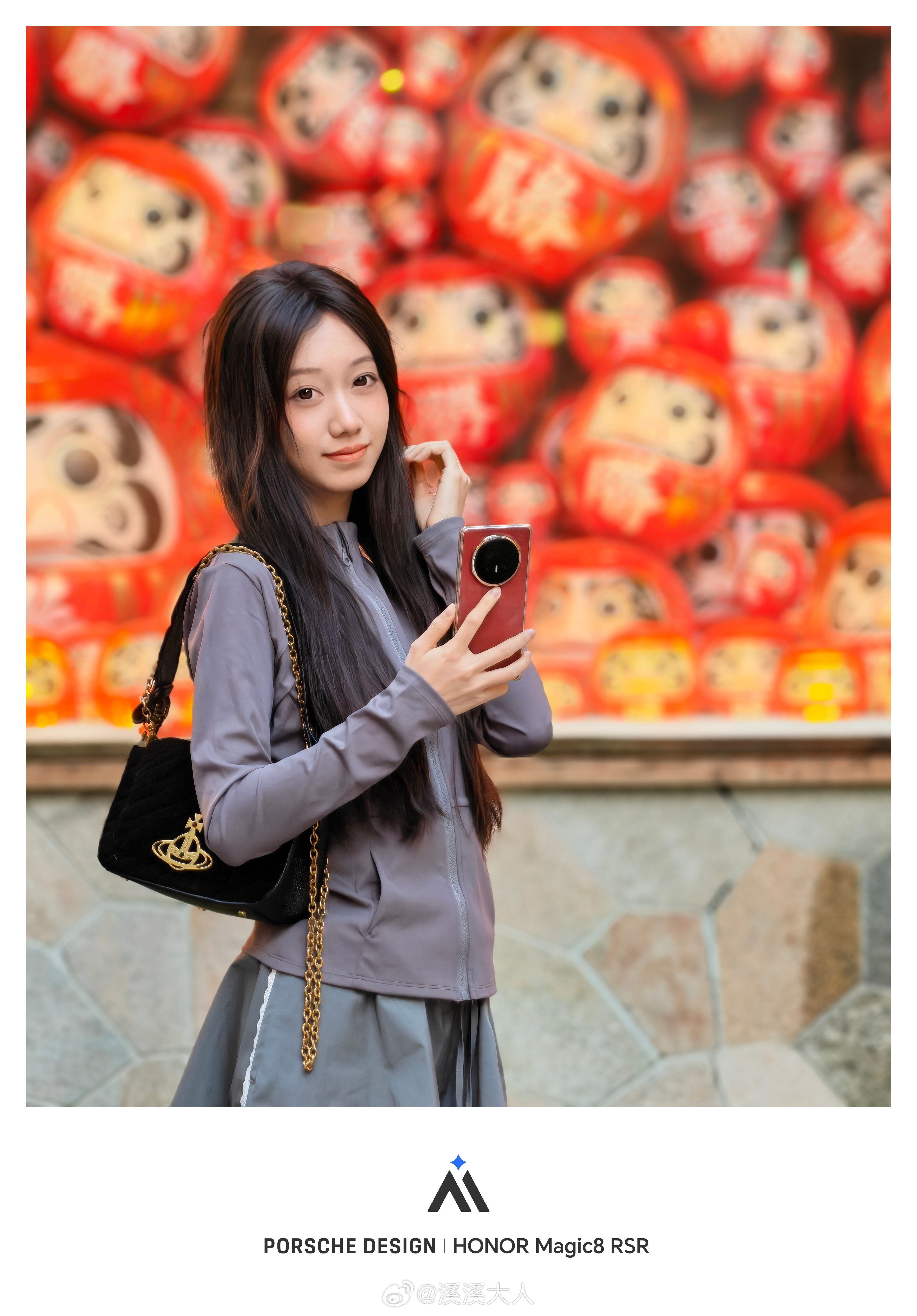 顺手发两张昨天拍的Magic V6，顶着泰诺的强劲药效开拔西研所，再不走来不及了