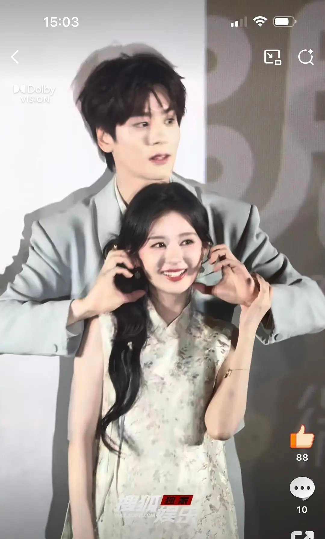 郑合惠子太甜啦太容易出cp感啦 