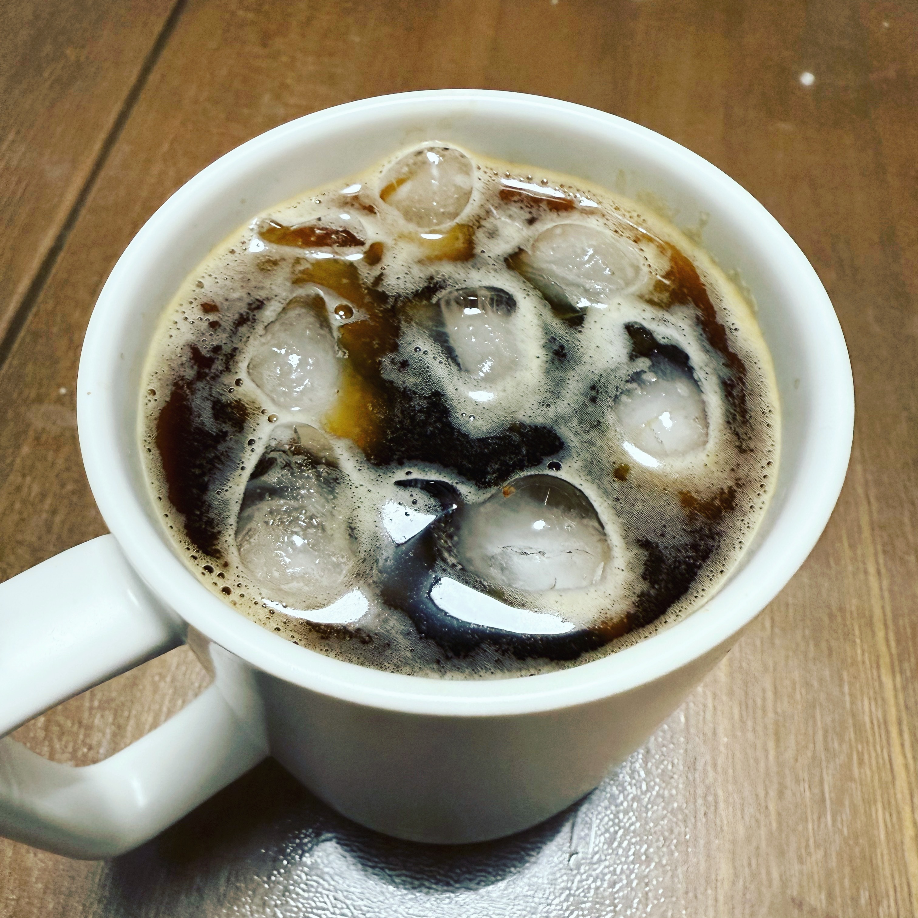 周末唤醒不易，来杯自制冰美，准备去接好大儿[开摆]减肥早餐 ​​​