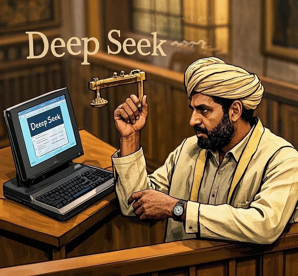 Deep seek像太阳一样光芒普照，印度状告deep seek太无理取闹！
印