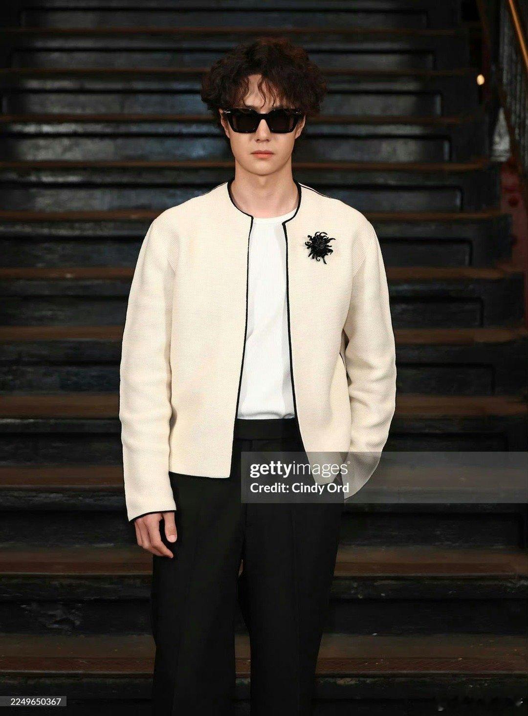 王一博香奈儿看秀G社生图，状态超好香奈儿大秀