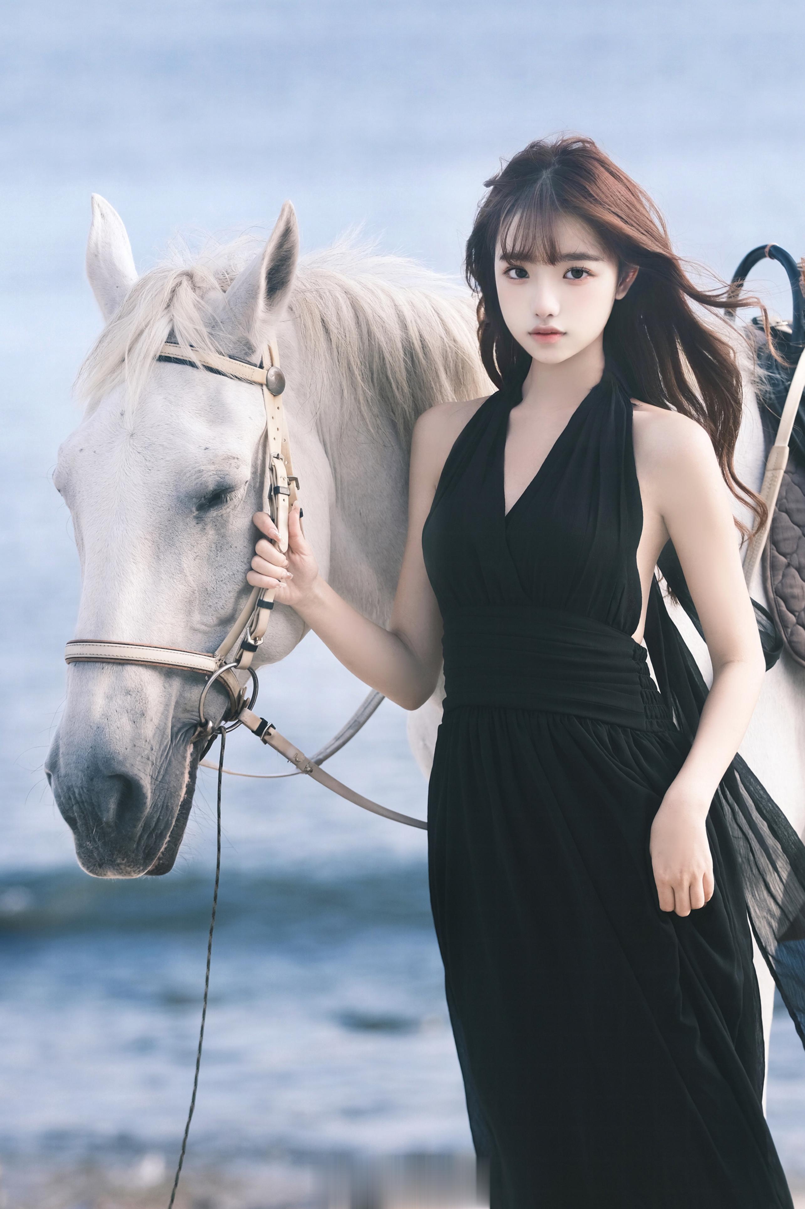  “海边漫步 以梦为马🐎”📷 ✖️🧚‍♀️：温思儿 ​​​