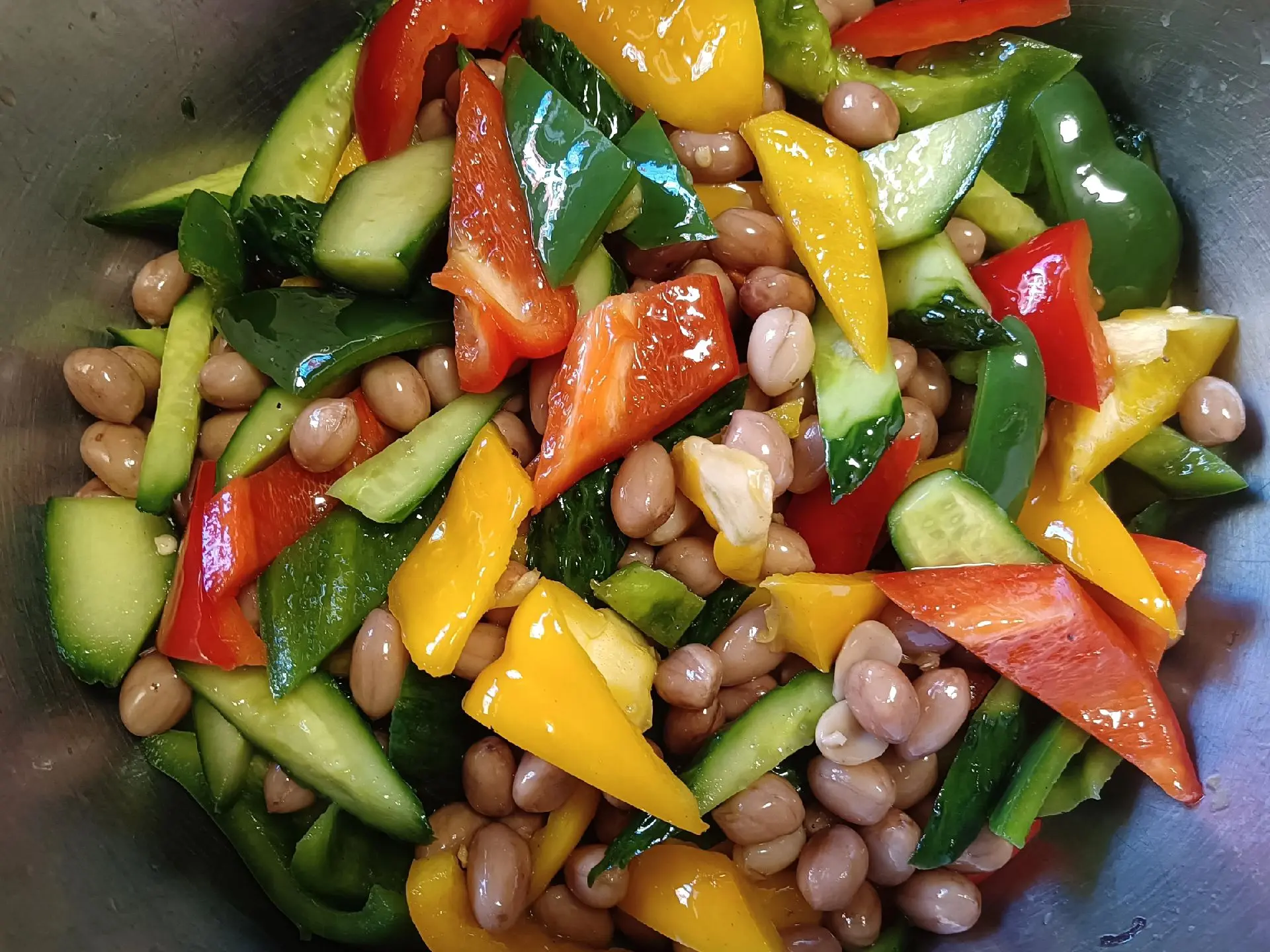 素什锦 ，谐音：锦上添花，五彩缤纷，春意盎然，还有啥标题，评论区讨论一...