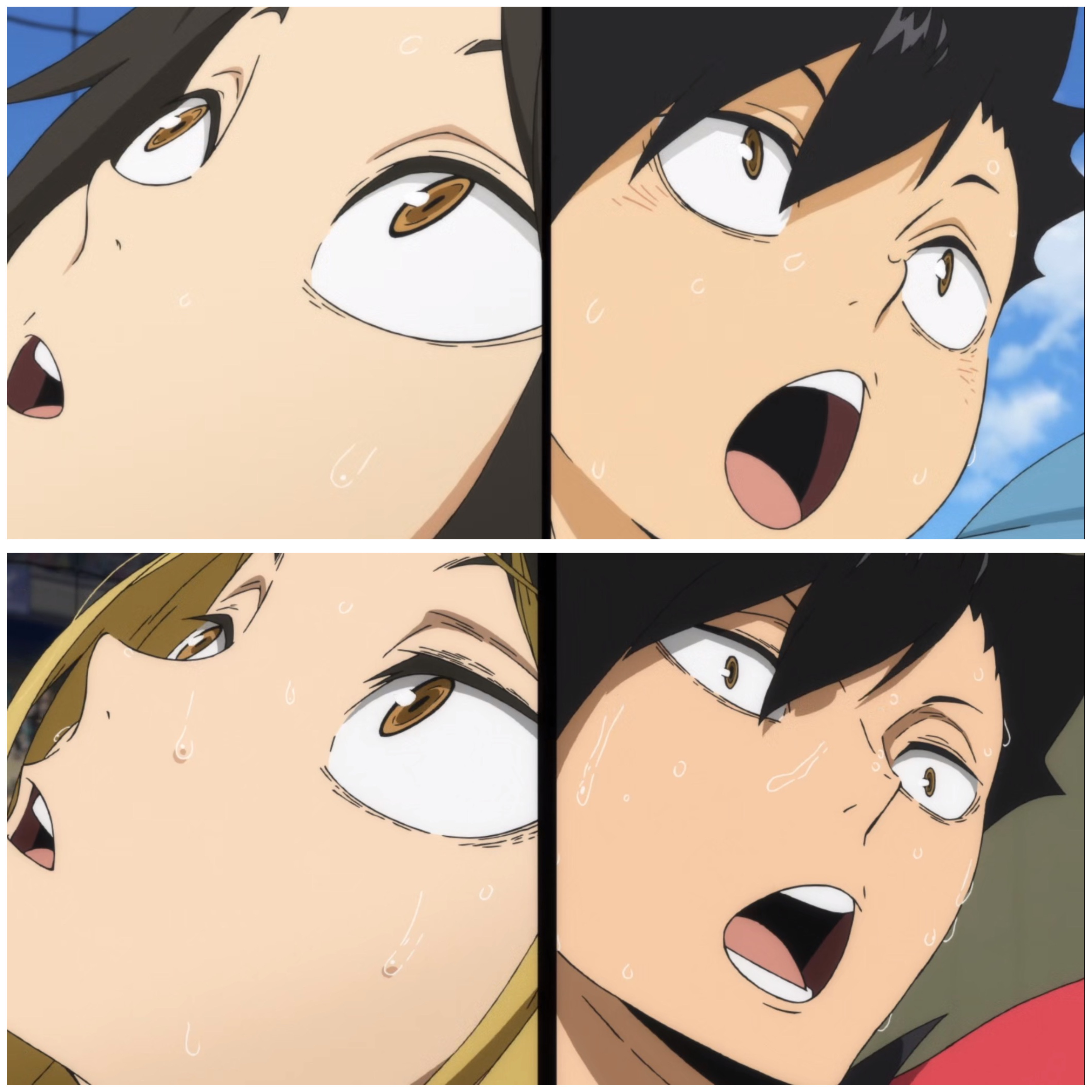 过去与现在，始终不变(๑´0`๑)#排球少年##黑研# ​​​