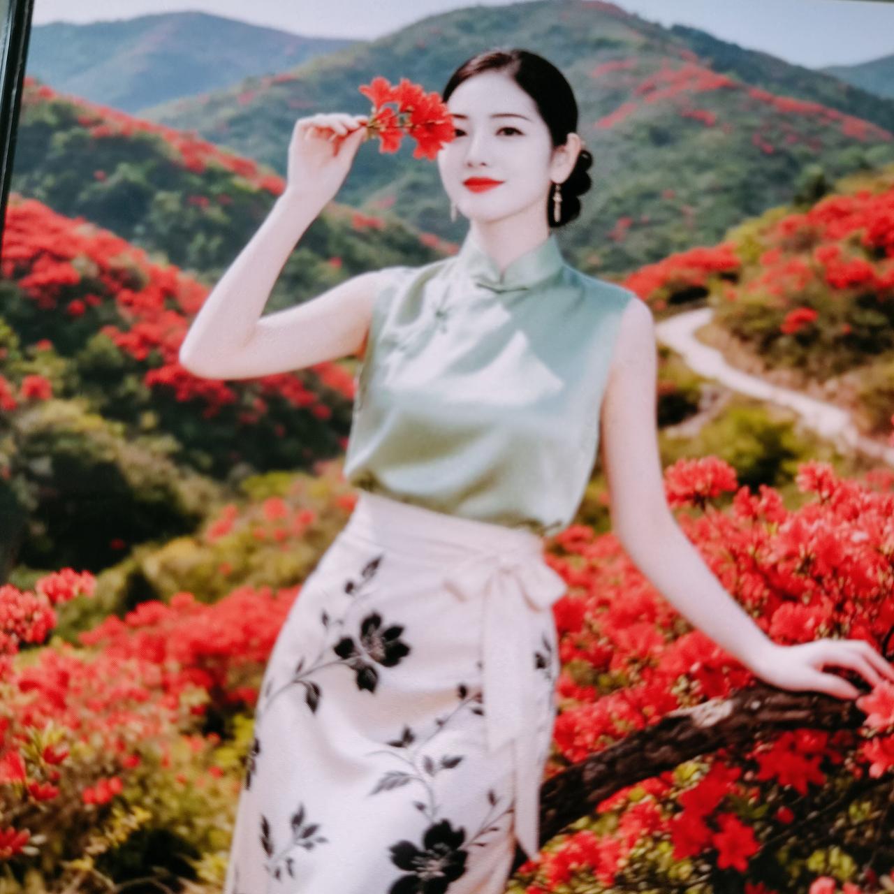 手机里这张野花照美爆了！金黄花瓣肆意舒展，在翠绿叶片衬托下，于微风中摇曳，生机满