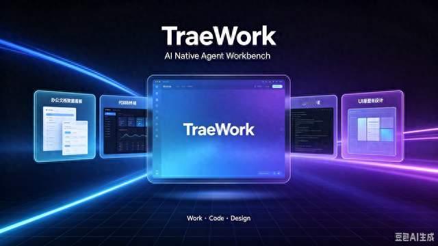 碾压一众AI工具！字节TraeWork：办公+编程+设计一站式搞定