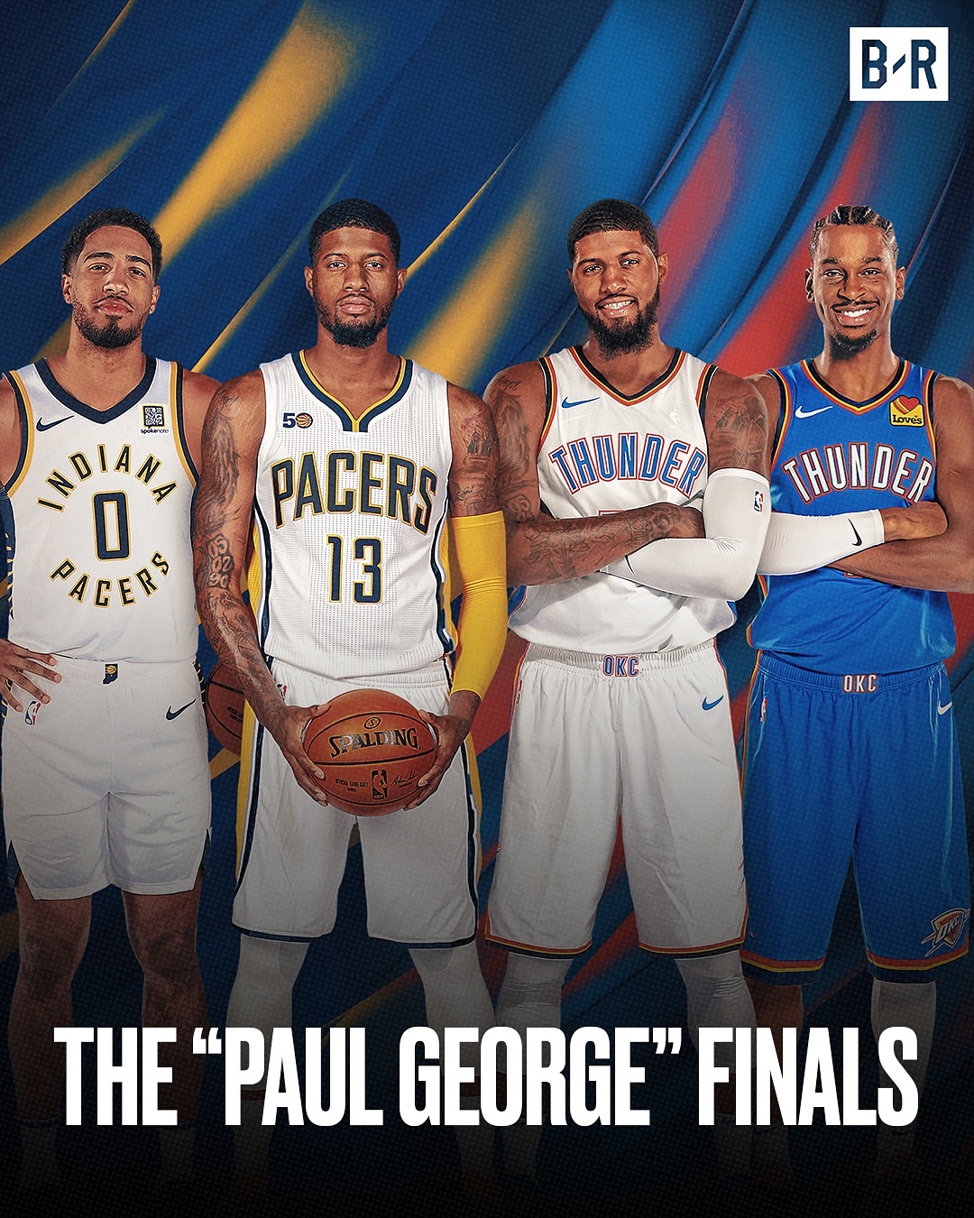 体育媒体BR：“保罗·乔治塑造了今年的NBA总决赛🤯”NBA总决赛NBA超季划