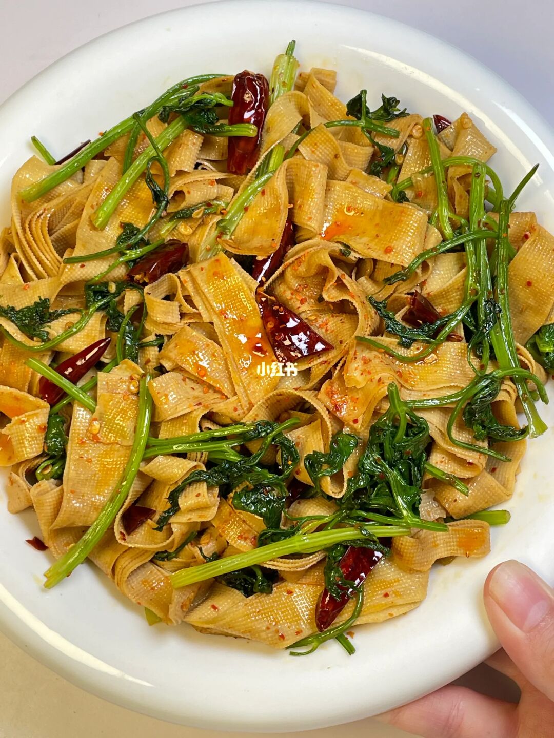 干丝爆炒香菜 下饭神器！