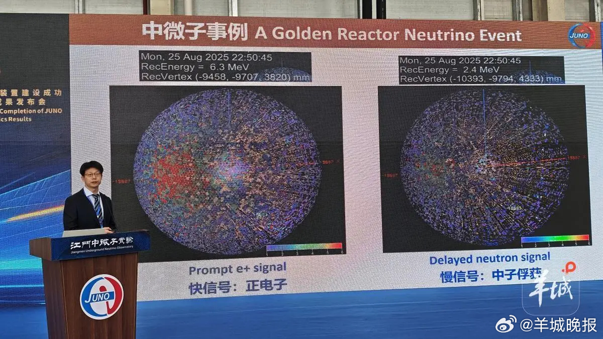  11月19日，中国科学院高能物理研究所在江门举办发布会，宣布江门中微子实验（J