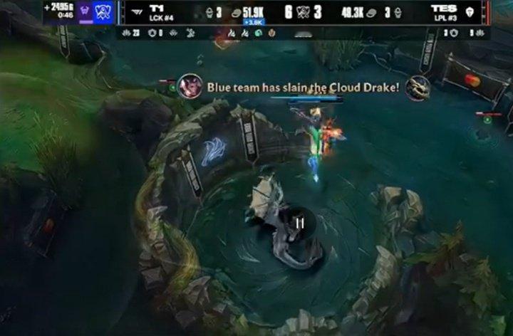 人机都知道到点了要去看龙！如何评价TES首局连放四条小龙？S15四强赛TES首局