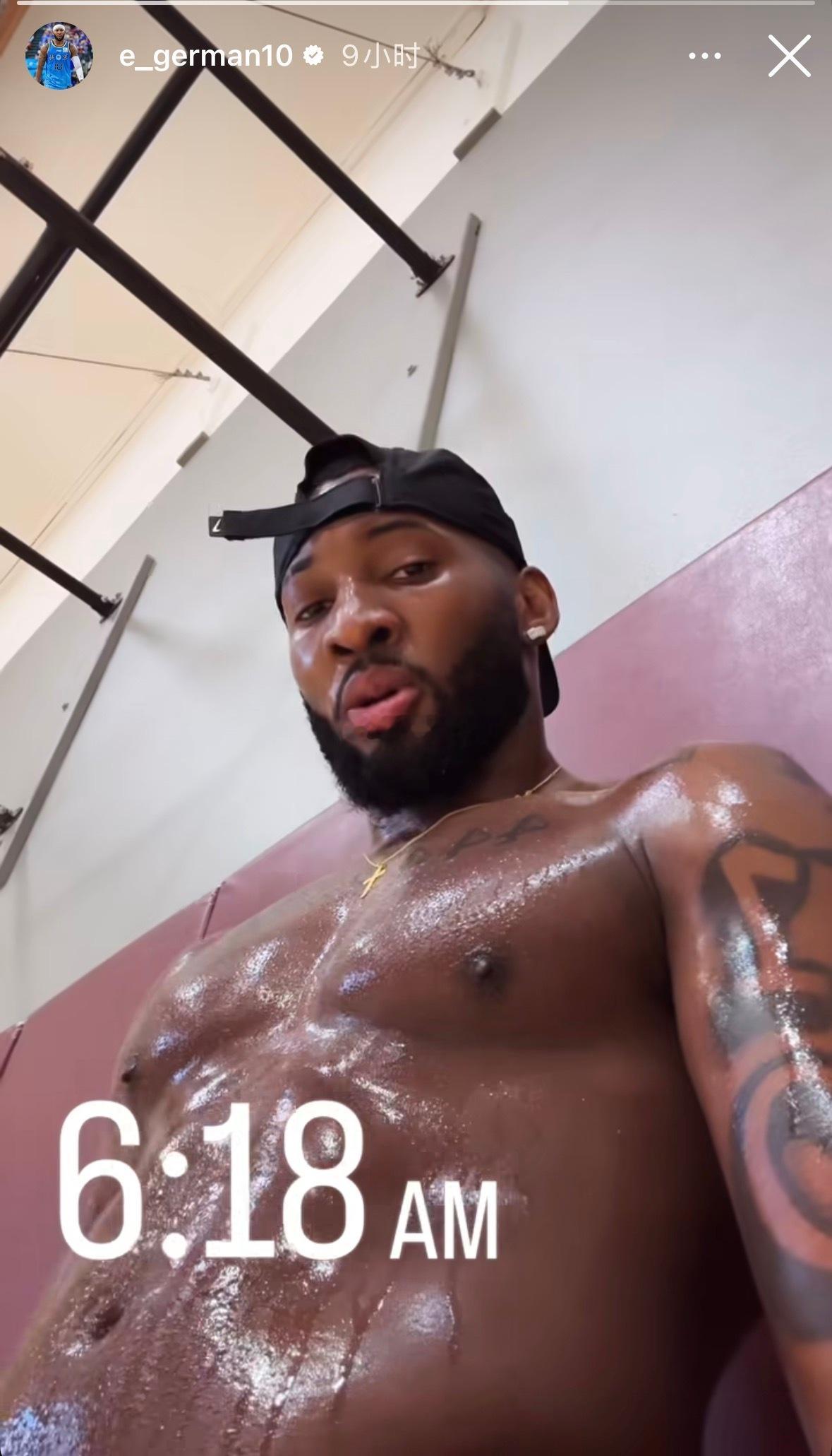 北京首钢北京男篮 杰曼的自律，为篮球而生🏀 