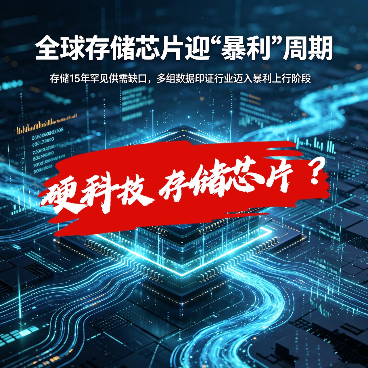 全球存储芯片迎“暴利”周期｜存储15年罕见供需缺口，多组数据印证行业迈入暴利上行