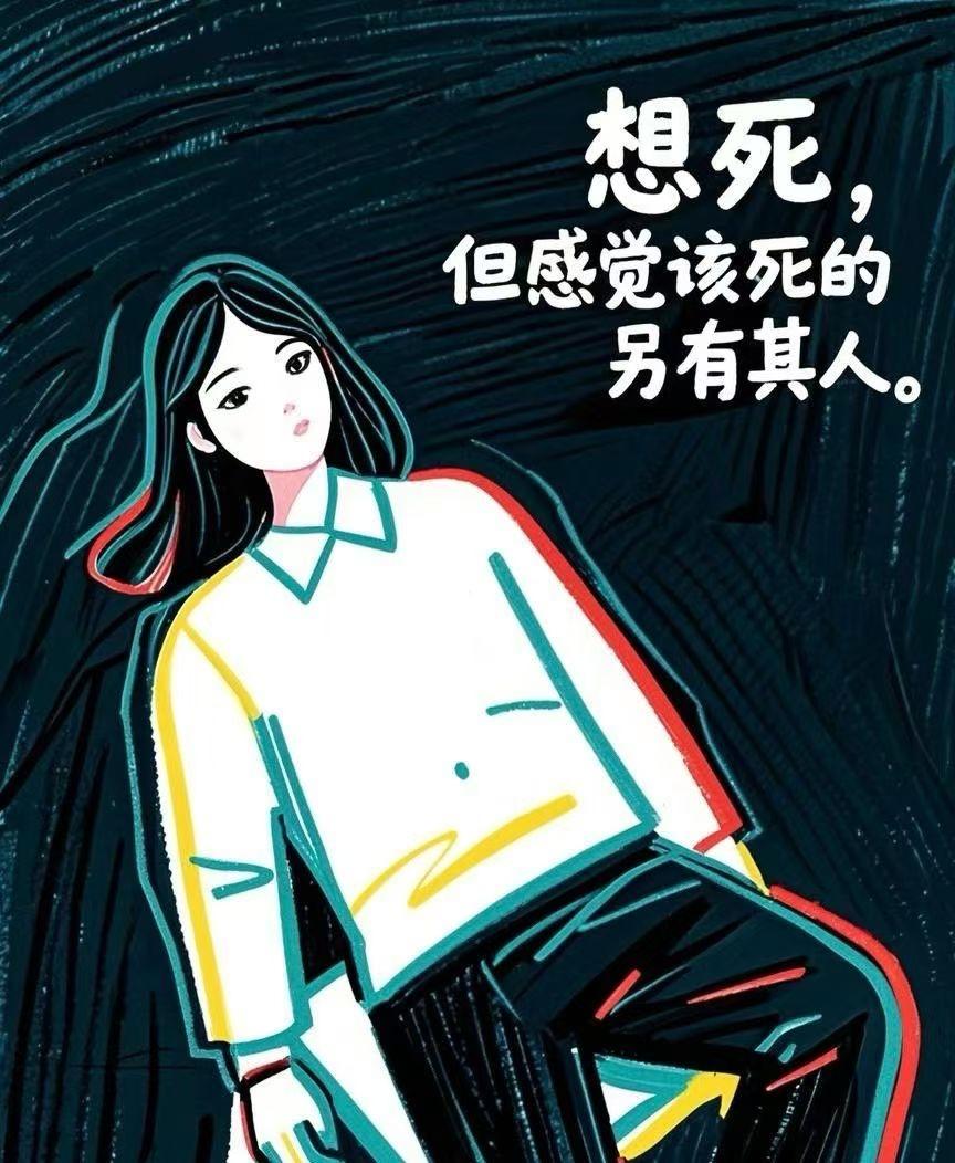“想死，但感觉该死的另有其人。” 💔💔💔灵魂活明白 为什么人会想死 人能死