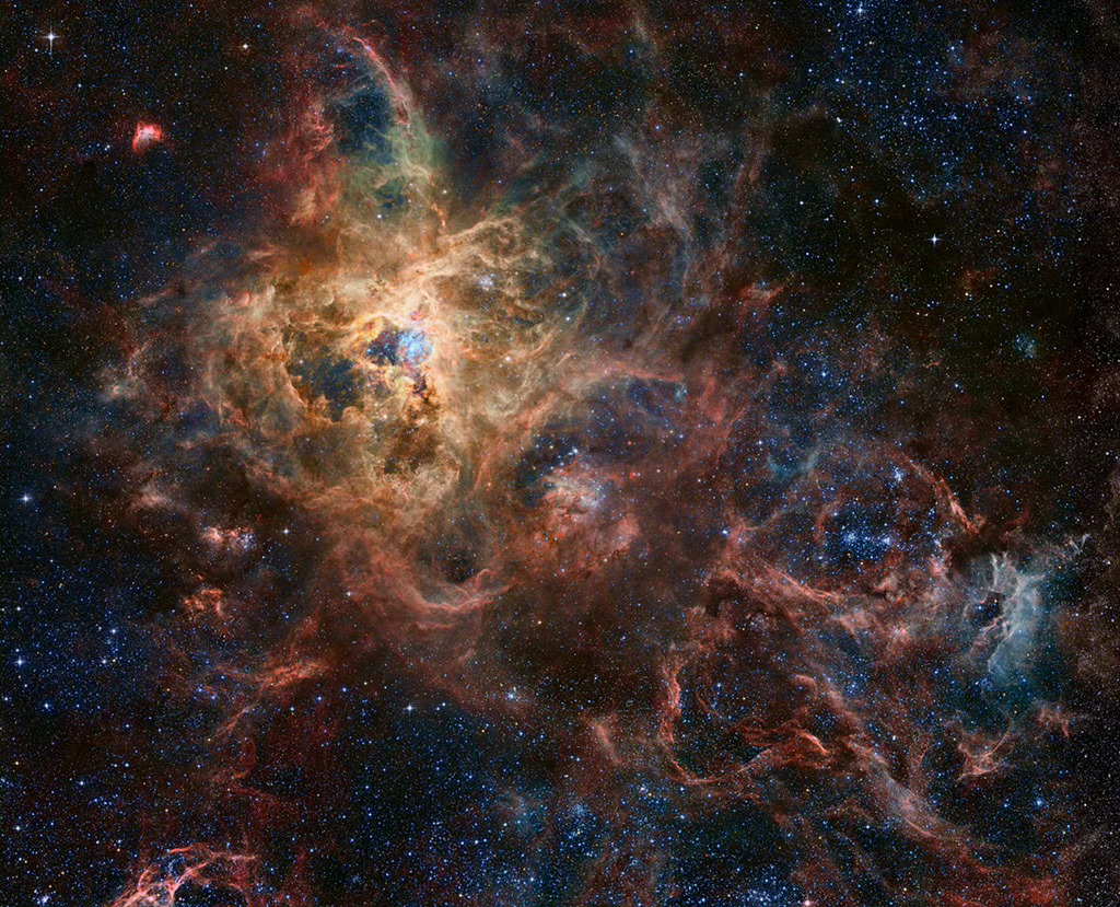 #每天一天文图# 蜘蛛星云 ​​​
