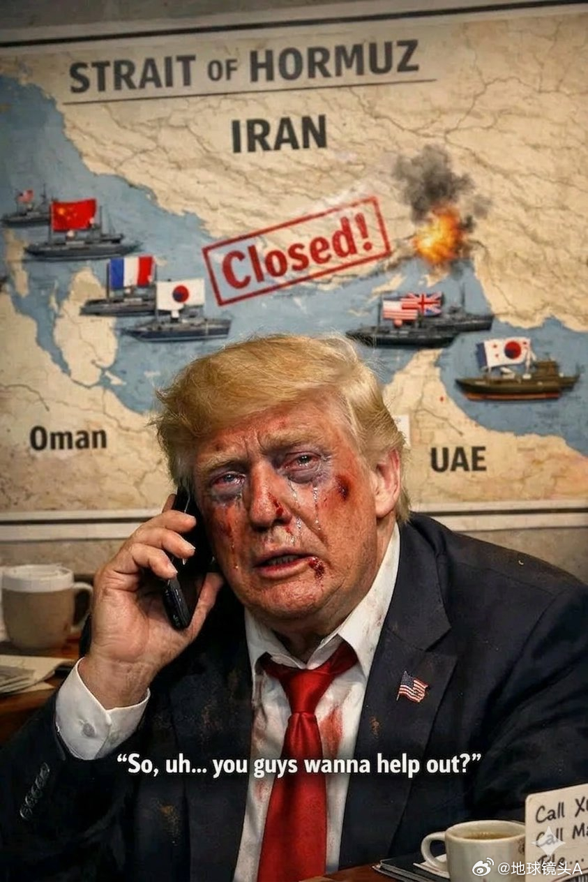 伊朗最大岛屿遭美以袭击 事情已逐渐清晰懂王承认：我希望能夺取伊朗的石油，那些在美