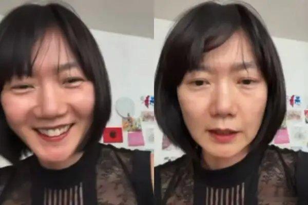 裴斗娜素颜照裴斗娜的脸怎么了褪去妆容滤镜直面镜头，裴斗娜素颜状态引发讨论，脸部浮