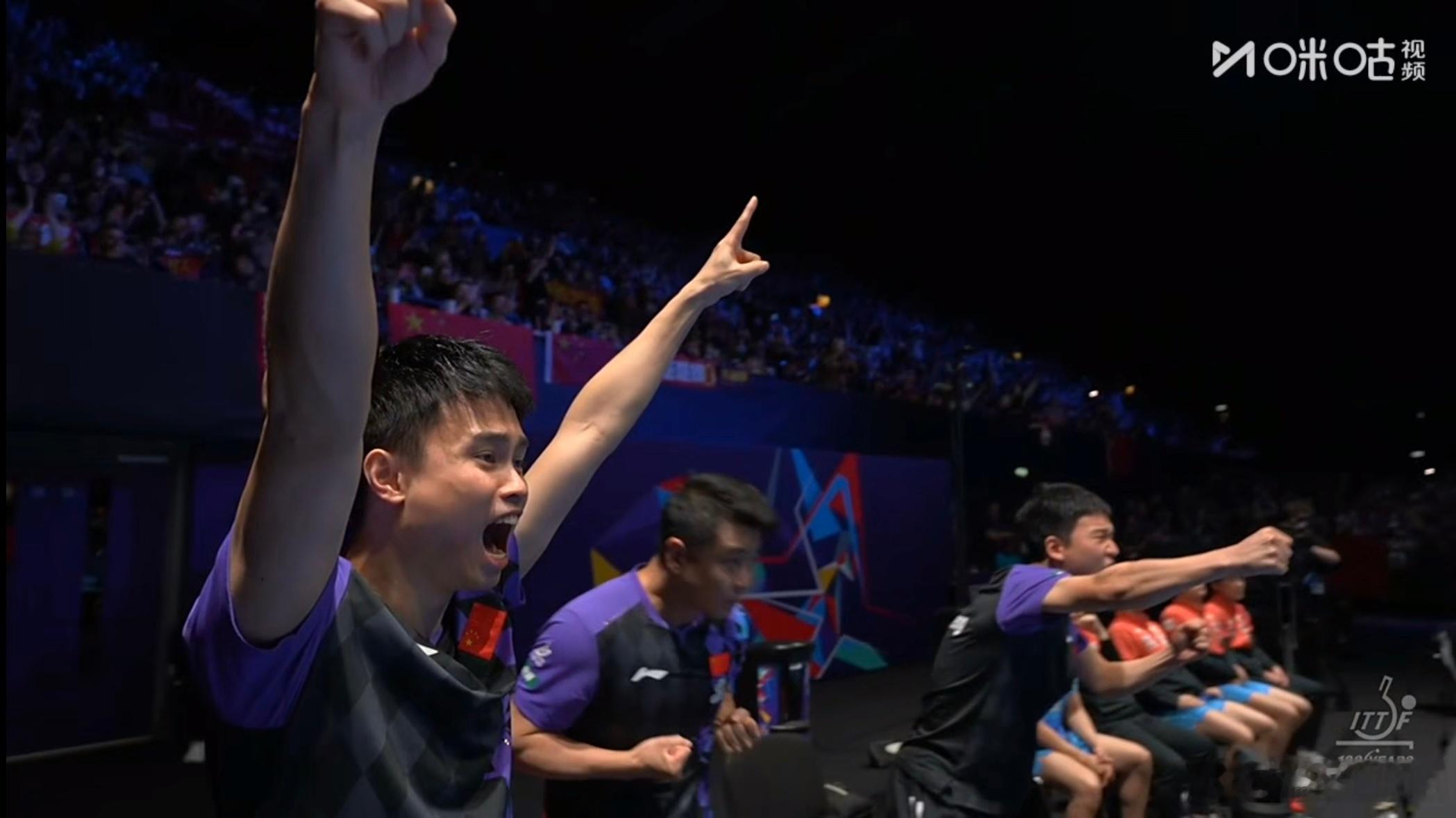 团体世乒赛男女团均抗日成功 拿到冠军🏆🏆！！中国男团vs日本梁靖崑vs张本智